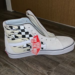 High top flame vans